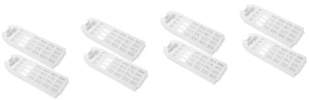 Uonlytech 8pezzi Scatola Filtrante Per Lavatrice Accessorio Per Lavaggio Filtri Rete Per Macchine Automatiche Carica Frontale e Verticale Facile Da Pulire e Resistente Lavaggio Efficiente