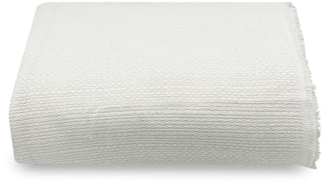various-Colcha Multiusos para Sofá y Cama,Manta Foulard,Plaid de Práctica de Algodón-Poliéster,Cubresofá Cubrecama 230 x 290 cm,Color Beige