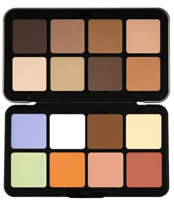 Generic In Crema, Palette Di Bellezza, Crema Correttore Di Contorno Di 16 Colori, Di Contorno, Evidenziatore Viso Trucco Per Principianti
