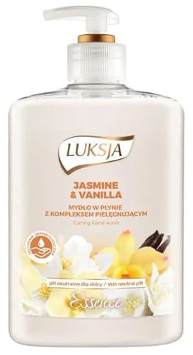 Sapone liquido LUKSJA, gelsomino e vaniglia, 500 ml, sapone per le mani, lavaggio a mano
