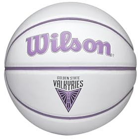 Wilson WNBA Mini Autogramm-Basketball, Golden State Valkyries, Größe 7,6–55,9 cm