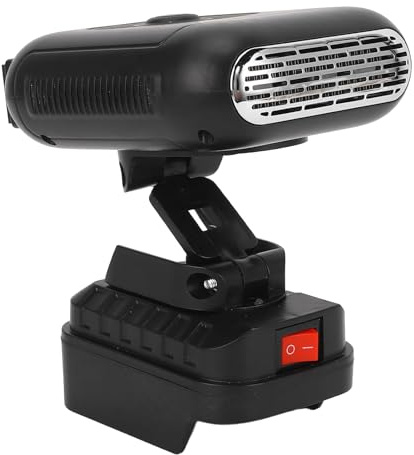 JIEBWCHA Chauffage de voiture | Chauffage d'appoint silencieux à piles – Dégivreur de pare-brise de voiture – Pour chambre à coucher, atelier, usine, bureau, camion, camping-car, SUV, berlines