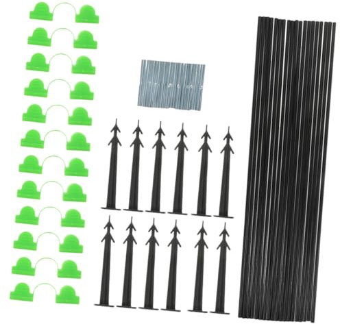 Gadpiparty Support Serre Jardin Tunnel Arceau Serre Tunnel Plastique Protection Plantes Jardin Extérieur Filet Anti-Oiseaux Facile à Installer