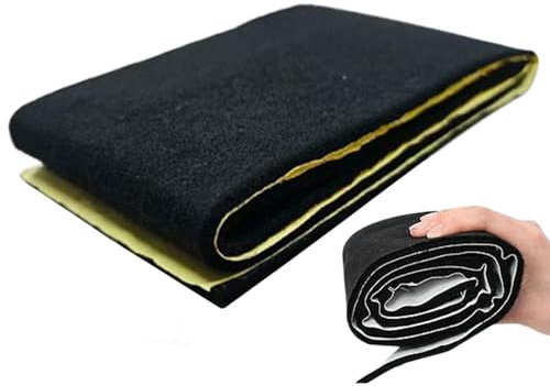 Housse de Batterie pour Voiture Fournitures Auto Adhésives | Couverture Ignifuge Batterie Voiture pour Conducteurs Gérants de Parc SUV Berline Camping-Car Garage Stationnement Nuit