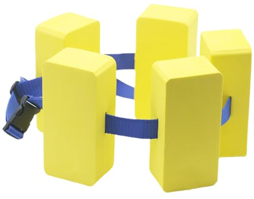 Schwimmbrett Für Kinder – Leicht, 35 Cm, Auftriebsblock An Der Taille, Sicherer Schnallenclip | Schwimmunterricht Für Kleinkinder Im Freien, Wassersport, Sicherheitsvorrichtung Für Kleinkinder, Komfor