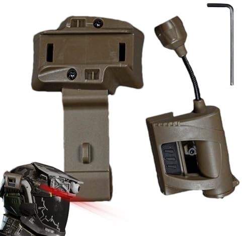 Lampe de rail ARC, signal lumineux LED ultra fin | Signal de survie infrarouge avec système de montage, accessoires pour la survie en milieu