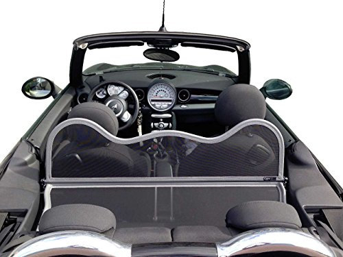 Aperta Windschott passend für Mini Cooper Cabrio 100% Passgenau OEM Qualität Grau Windstop Windabweiser