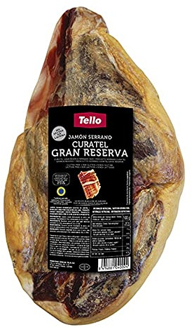 Centre de jambon Serrano Curatel Gran Reserva (5 kg) - Tello