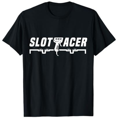 Slotracing Geschenk Slotcars Auto Slotrace 1:32 Slotracer T-Shirt