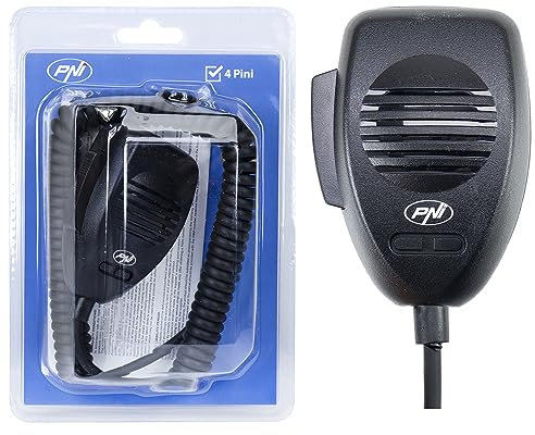 PNI Microfono CDS04 Tipo a condensatore a 4 pin per radio CB