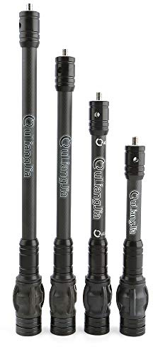 SHARROW Archery Carbon Bogen Stabilisator 6 '' 8 '' 10 12 Seitenstange Hauptstange Ausgleichsstange Dämpfungsstangen Verlängerungsstange Stoßdämpfer Schalldämpfer für Compoundbogen