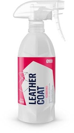 Gyeon Protector de cuero para coche, revestimiento de cerámica hidrofóbico invisible para tapicería, protección UV, repelente de manchas, fácil eliminación de tintes, protector de cuero duradero