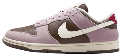 Nike HM0987-200 Dunk Low Donna, Cacao Wow/Pale Ivory-Pink Foam EU 36