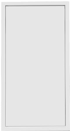 AIROPE 400 x 600 mm Steel Door with Magnetic Closure, Side Opening Left/Right, Access Panels for Water Meter, Ceiling, Bathtub, Fuse Boxes, Conceal Wires, Hoses