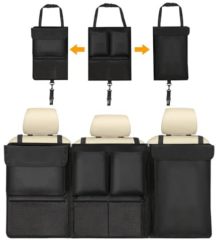 MNBVGHH Auto Kofferraum Organizer, für VW Golf/Polo 5 6 7 8 GTE GTI GTD Faltbar und Wasserdicht Organizer Auto, Oxford Stoff Wasserdicht Abnehmbar Kofferraumtasche