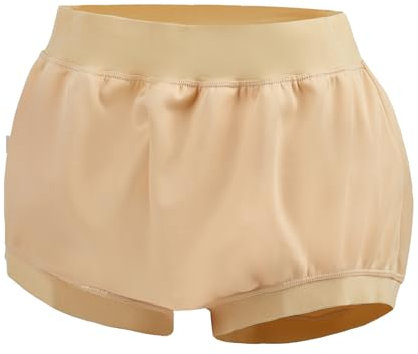 AQX Erwachsene Windelhose wasserdicht, wiederverwendbare Inkontinenz Plastikhose Unterwäsche, hohe Taille auslaufsicher saugfähig Gummwindeln （3XL）