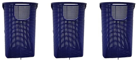 Sxmrmnx 3X Swimming Pool Pump Basket Strainer Skimmer Baskets Pool Filter Basket Replacement Tank Skimmers Pool Accessories