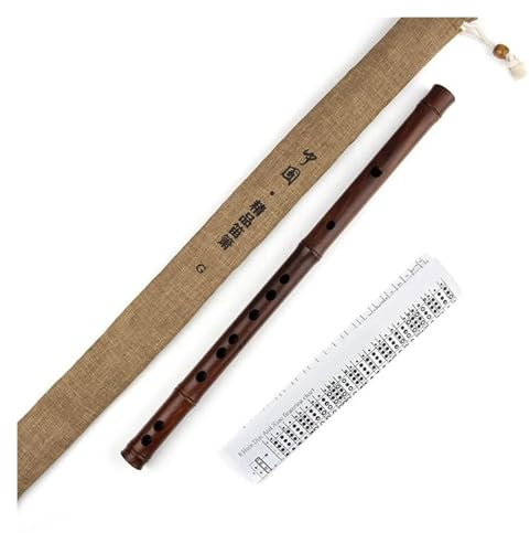 Dizi handgefertigte Flöte traditionelles handgefertigtes Musikinstrument Professionelle Bambusflöte(F KEY)