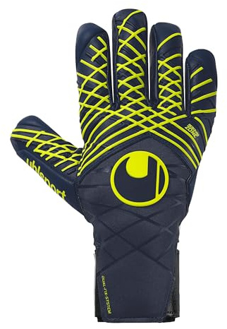 Uhlsport Earth Edition Absolutgrip HN Torwarthandschuhe blauweiss, 7,5 Unisex