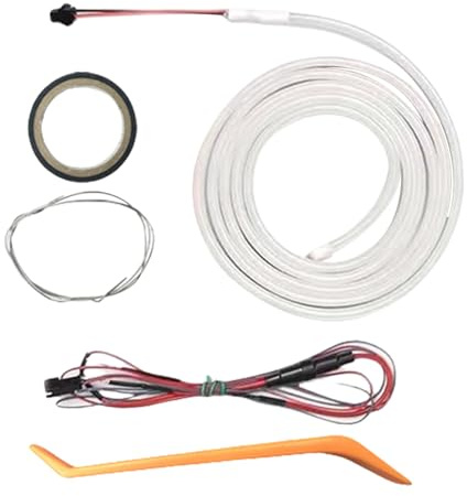 Kustimantu Éclairage LED pour Coffre | Éclairage Intérieur Automatique avec Détecteur de Mouvement | Ruban LED Flexible Imperméable et Personnalisable pour Camion Camping-Car Remorque Véhicule