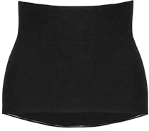 con-ta Leibwärmer, Nierenwärmer aus Schurwolle und Angora, Größe S – 3XL | Wärmendes Bauchband mit verlängertem Rückenteil für Damen und Herren, kaum sichtbarer Körperwärmer gegen Rückenschmerzen