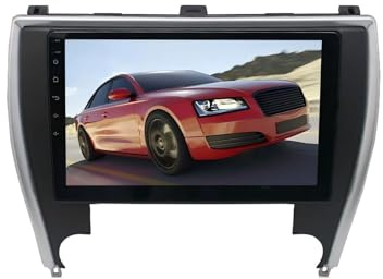 Sistema de navegación por vídeo con reproducción de Coche. Radio para Coche para Toyota para Camry con Pantalla táctil, Bluetooth y Receptor de Audio Compatible GPS
