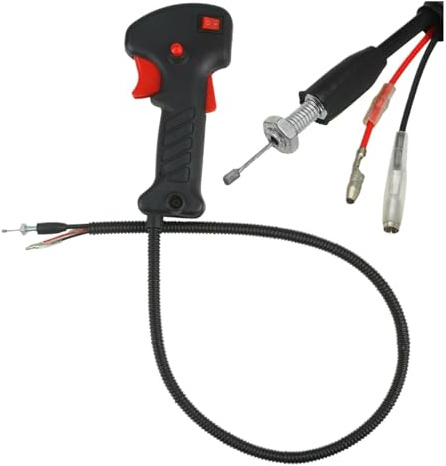 XUBOR 1 pz decespugliatore cavo di attivazione acceleratore tagliaerba maniglia interruttore tosaerba pulsante accensione utensili elettrici da giardino Grilletto dell'acceleratore per tagliaerba