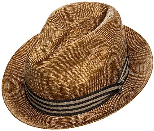 Kastori Strohhut Beach Havanna Bogart Herren Damen Edel & Elegant »Callum« Gr.S