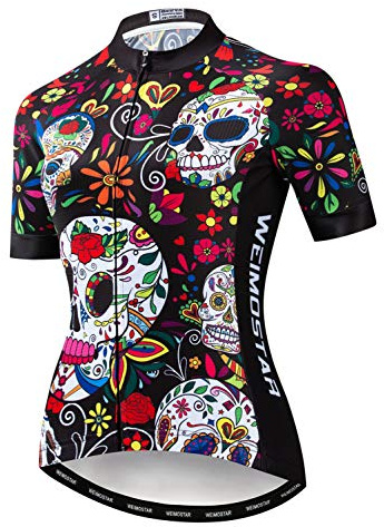 Frauen MTB Fahrrad Radfahren Jersey Kurzarm Tops Atmungsaktiv Mountain Road Fahrrad MTB Shirts