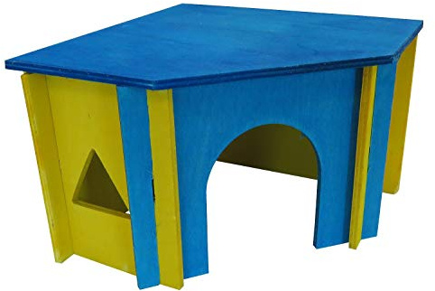 PETGARD Nagerhaus Mäusehaus Hamsterhaus Kleintierhaus Kalle 18 x 18 x 12 cm