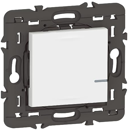 commande double - sans fils - mosaic with netatmo - blanc - legrand 077723la