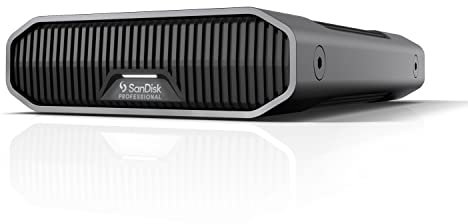 SanDisk Professional G-Drive 18TB Enterprise Class Desktop external Hard Drive, HDD up to 270 MB/s, USB-C (5Gbps), USB-C (USB 3.2 Gen 2), 7200 RPM Ultrastar, fast backup, Premium, Industrial enclosure