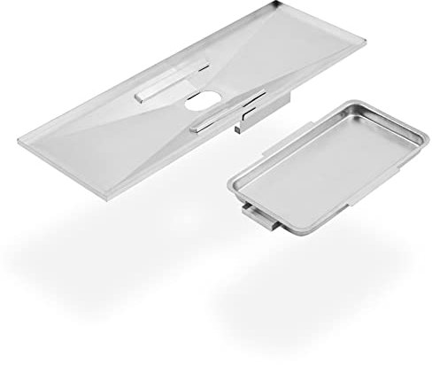 Charbrofire 081001002718 Drip Pan Grease Tray Grill Ersatzteile für Stok Grill Parts SGP4330SB SGP4130N SGP4330 Master Forge MFA350BNP MFA350CNP 1 Stück