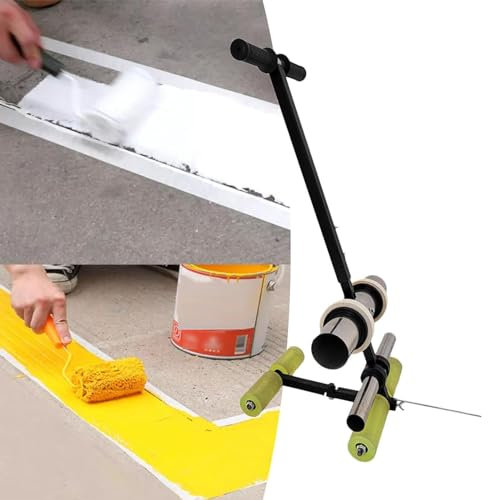 Bandlinienmarkierungswerkzeug, Bandmarkierungsmaschine Zum HanddrüCken, Markierungsset FüR BasketballpläTze, Mit Zeichenkreisset, Bodenmarkierungswerkzeug, FüR Linienmarkierung/Spritzlackierung