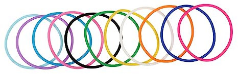 MOLUCKFU 10stücke Teiliges Bunte Dehnbare Silikonarmbänder Aus Weichem Gummi Flexible Party-wristbands Für Geburtstag Und Freizeit Langlebig Und Angenehm Zu Tragen