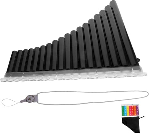 Garneck Pan Flute for Beginners Traditional Instrument in c Key Lightweight Panpipe for Boys and Girls Musical Instruments and Pan Pipe Practice