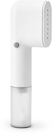 Olayks Pulitore a vapore da viaggio per vestiti, vaporizzatore portatile per vestiti, calore 15S, vaporizzatore da viaggio e ferro 2 in 1, 1 libbra, antirughe per tutti i capi