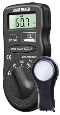 Digital Illuminance DT-1300 Light Meter Handheld Digital Radiometer
