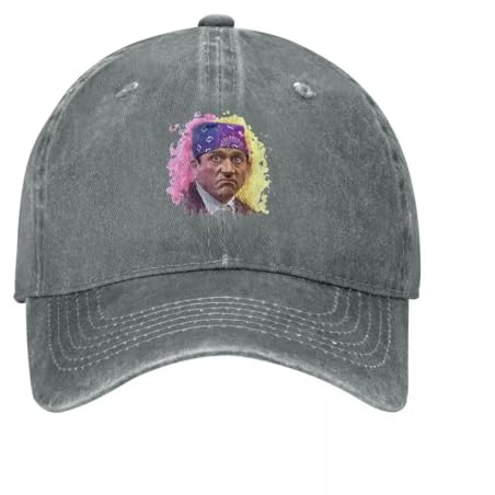 Generico Cappellini da Baseball da Uomo, Cappellini da Baseball TV Michael Denim Vintage Vecchio Vecchio Mike The Headwear Cappelli Unisex da Allenamento Outdoor Cappelli