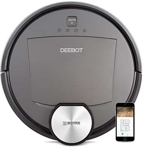ECOVACS ROBOTICS DEEBOT R95 MK2 - Robot nettoyeur de sols doté de navigation intelligente et d'applications
