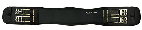 Back on Track Dressurgurt, Welltex®, Keramikfaser, schwarz, elastisch, NEUHEIT (50 cm)