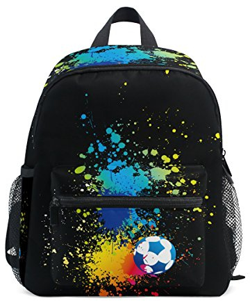 Montoj Sac de Voyage Unisexe pour Enfant Motif Football
