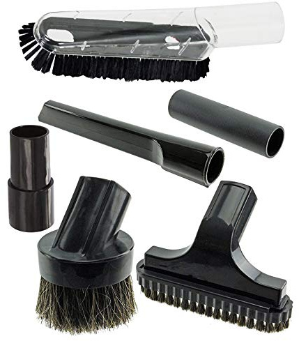 Spares2go Soft Dusting Brush Cleaning Tool Kit for Bosch Vacuum Cleaner (35mm)