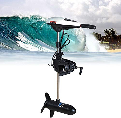45LBS Elektromotor Bootsmotor 480W Außenbordmotor Schlauchboot motor Trolling Motor SHIOUCY