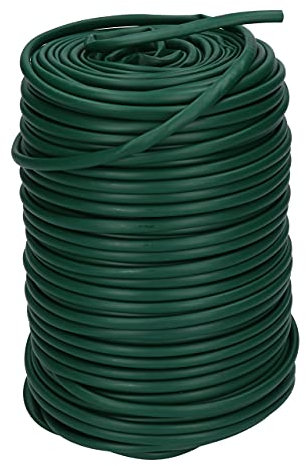 GARDENIX - Tubo di Legatura, Corda Cava 3,9 mm x 30 m, Materiale per Legare Le Piante