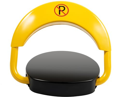 Elektrisch Parkplatzsperre mit 30M Fernbedienung Automatik Klappbar Parksperre,mit Batterie Parkplatz Sicherung Induktions