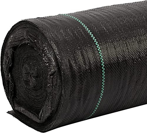 DKP Unkrautvlies Unkrautbekämpfungsmembran für Terrassen Garten Blumenbeet Weg, UV-stabilisierte Bodendeckfolie Qualitätsabdeckung Plane (Size : 2x5m)