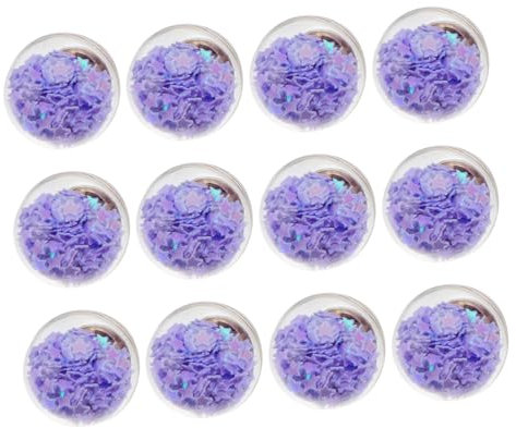 SEWACC 30stücke Diy Ohrringe Mit Glaskugel Anhänger Sternenpailletten Dekoratives Zubehör Für Handgemachte Schmuckherstellung Leicht Und Langlebig