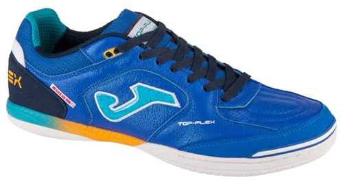 Joma Top Flex 2404 IN TOPW2404IN, Men Indoor Football Trainers, Blue, 44 EU