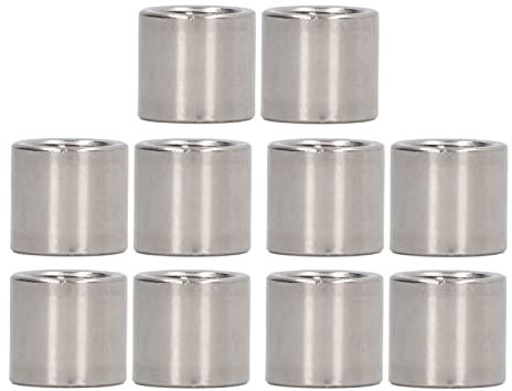 Mavaol M10-Überwurfmuttern aus Edelstahl, 10er-Pack, M10x1,5-Gewindestangenverbinder, rostbeständig, robust für Heimwerkerarbeiten, Reparaturen zu Hause und mechanische Wartung